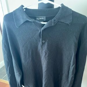 Enzo Mantovani collar Men’s  Italian sweater-90% cashmere